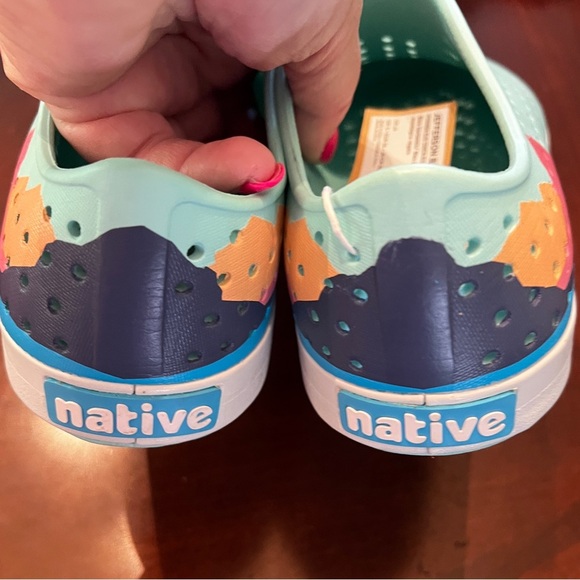 NATIVE Jefferson Block  Hydrangea Blue/Coastal Blue/Regatta Mountain Block - Picture 4 of 8